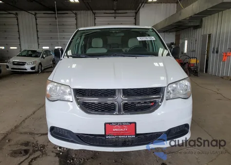2014 Dodge Grand Caravan Se z USA, uszkodzony, nr VIN 2C4RDGBG5ER312097